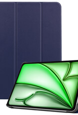 BASEY. BASEY. iPad Air 7 (13 inch) Hoesje - Donkerblauw