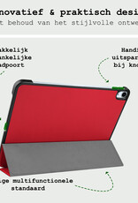 BASEY. BASEY. iPad Air 7 (13 inch) Hoesje Met Screenprotector - Rose Goud