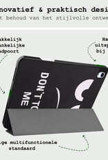 BASEY. BASEY. iPad Air 7 (13 inch) Hoesje Met Uitsparing Apple Pencil - Don't Touch