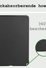 BASEY. BASEY. iPad Air 7 (13 inch) Hoesje Met Uitsparing Apple Pencil - Zwart