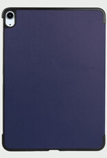 BASEY. BASEY. iPad Air 7 (13 inch) Hoesje Met Uitsparing Apple Pencil Met Screenprotector - Donkerblauw