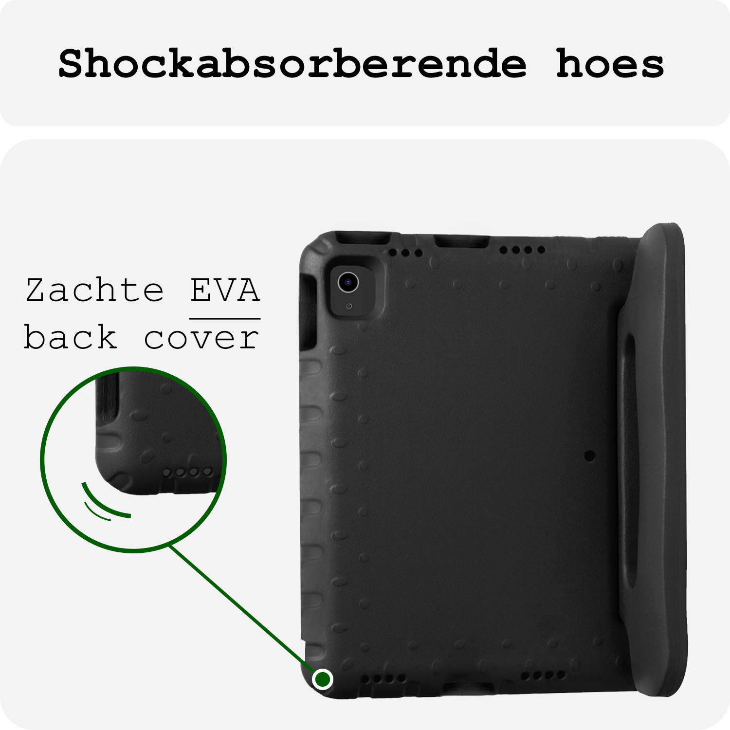 BASEY. BASEY. iPad Air 7 (13 inch) Kinderhoes - Zwart