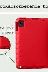 BASEY. BASEY. iPad Air 7 (13 inch) Kinderhoes Met 2x Screenprotector - Rood