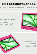 BASEY. BASEY. iPad Air 7 (13 inch) Kinderhoes Met 2x Screenprotector - Roze