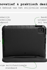 BASEY. BASEY. iPad Air 7 (13 inch) Kinderhoes Met 2x Screenprotector - Zwart