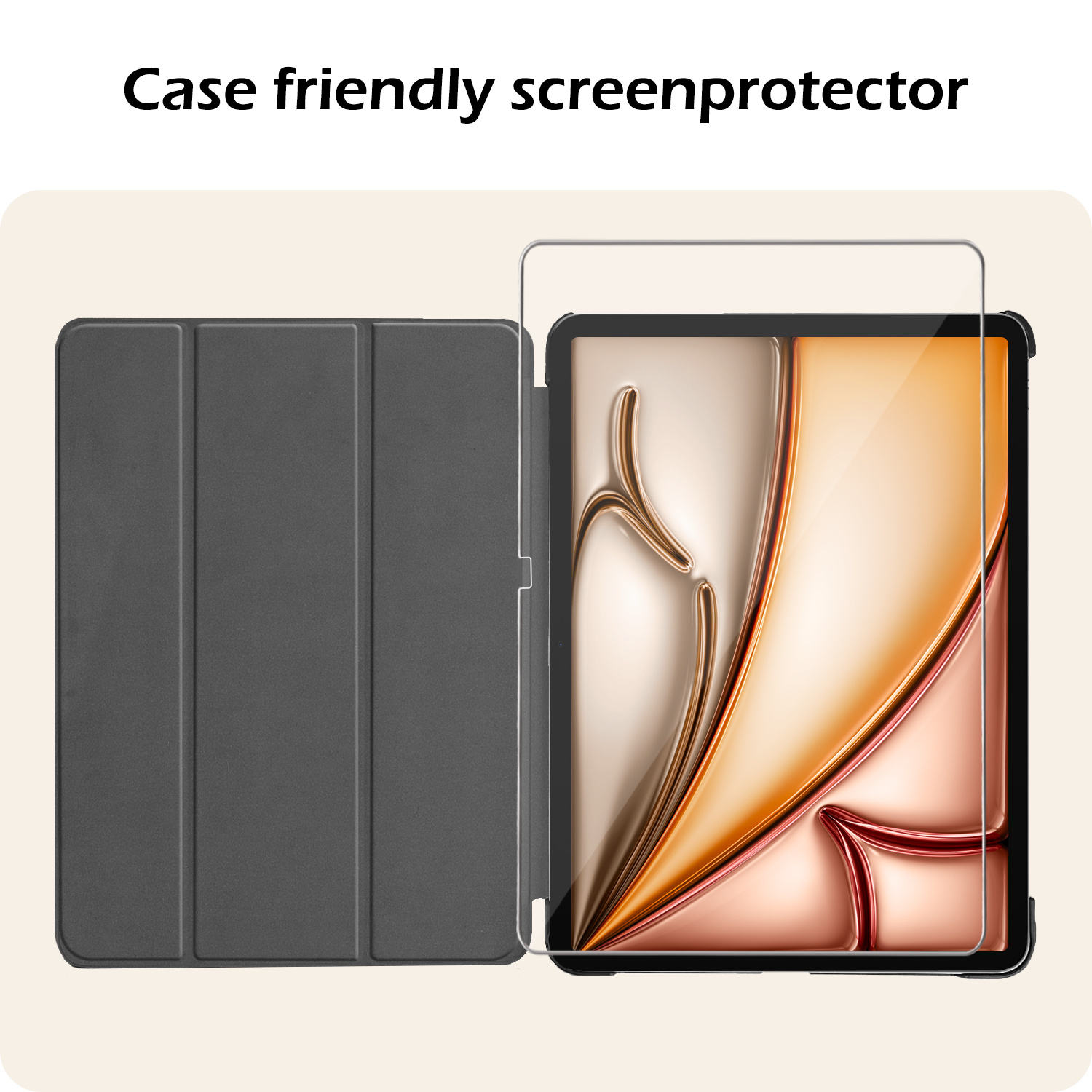 Nomfy Nomfy iPad Air 7 (13 inch) Screenprotector - 3 PACK