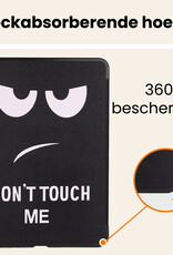 Nomfy Nomfy iPad Air 7 (13 inch) Hoesje Met Uitsparing Apple Pencil - Don't Touch