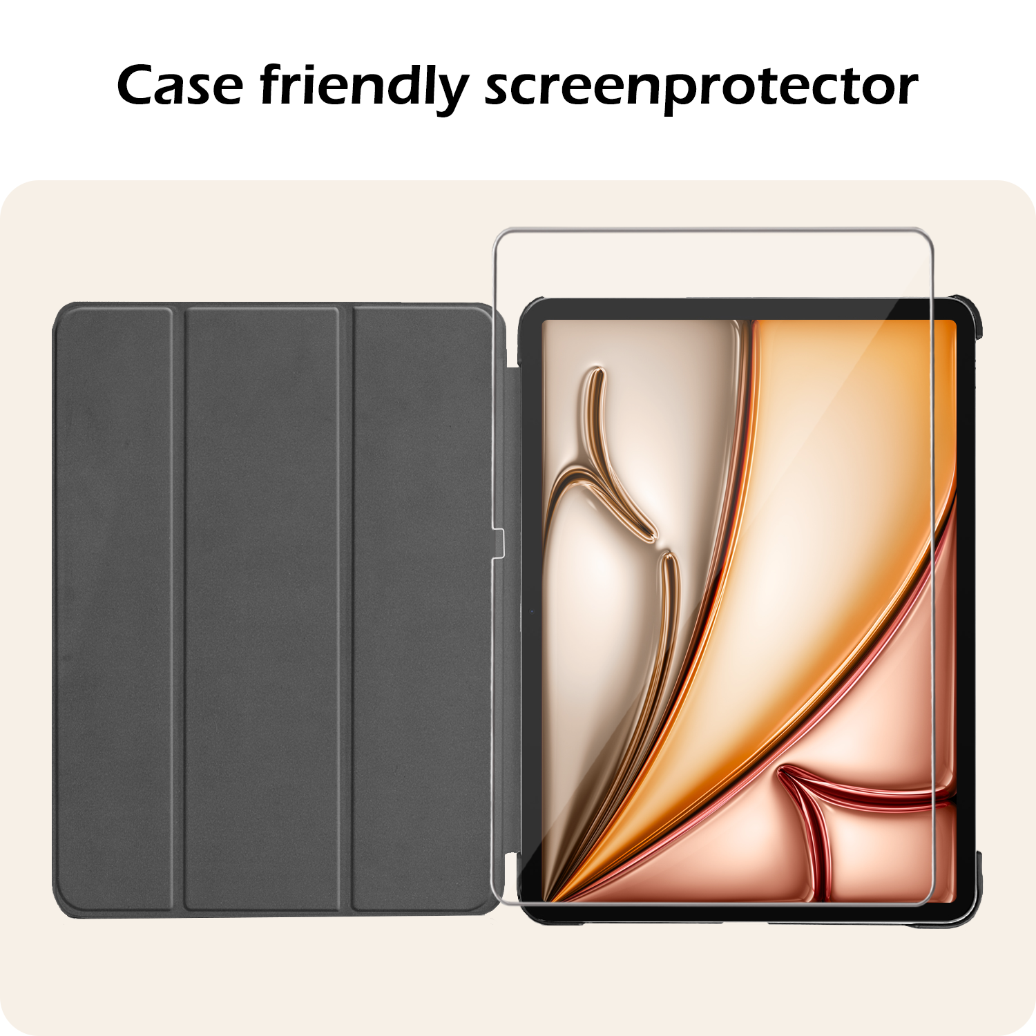 Nomfy Nomfy iPad Air 7 (13 inch) Screenprotector - 2 PACK
