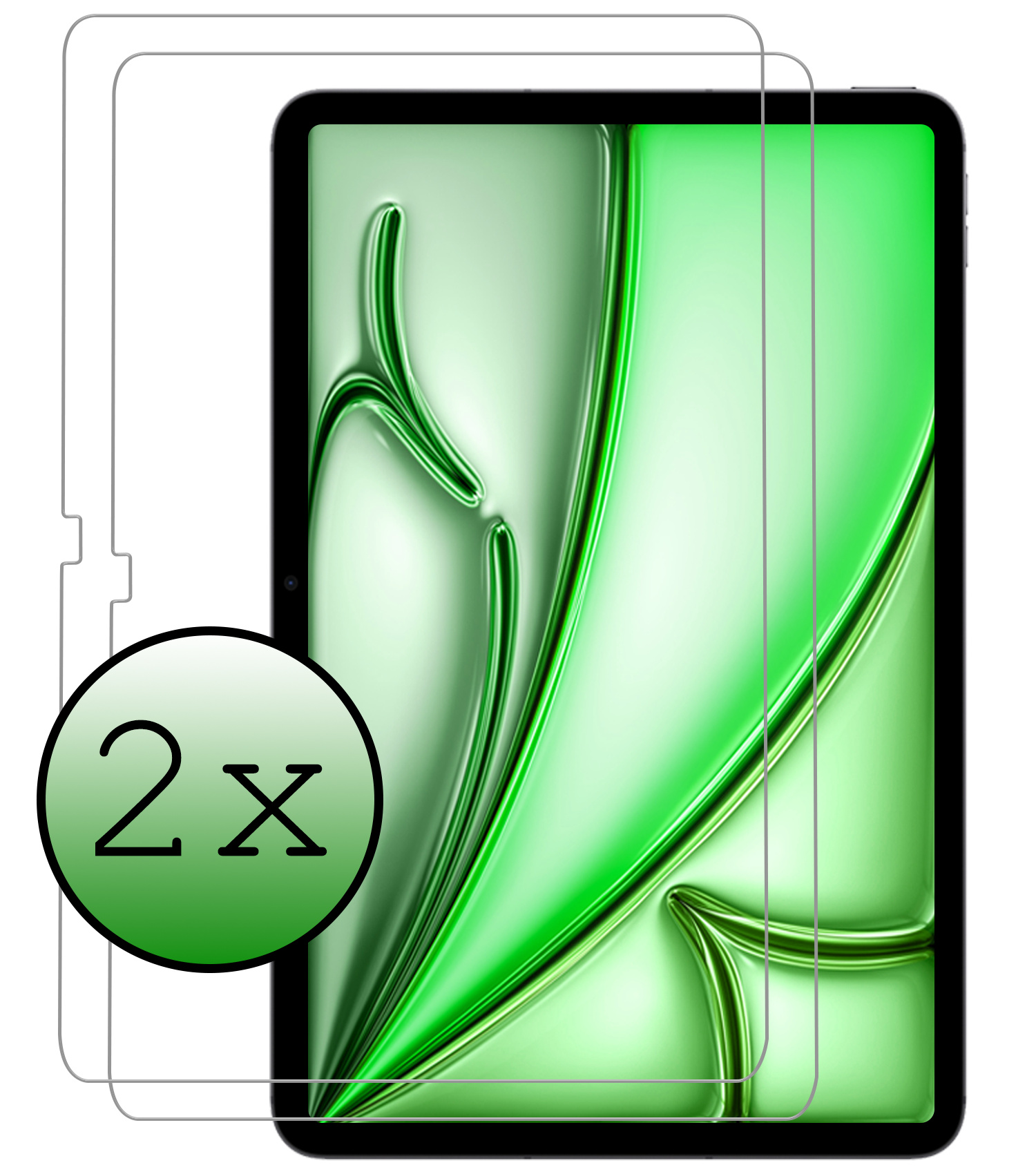 BASEY. BASEY. iPad Air 7 (11 inch) Screenprotector - 2 PACK