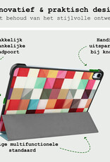 BASEY. BASEY. iPad Air 7 (11 inch) Hoesje - Blokken