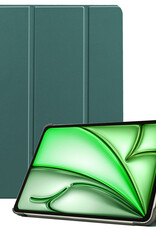 BASEY. BASEY. iPad Air 7 (11 inch) Hoesje - Donkergroen