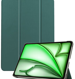 BASEY. BASEY. iPad Air 7 (11 inch) Hoesje - Donkergroen