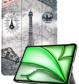 BASEY. BASEY. iPad Air 7 (11 inch) Hoesje - Eiffeltoren