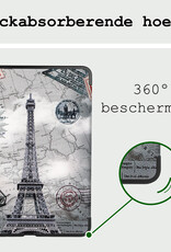 BASEY. BASEY. iPad Air 7 (11 inch) Hoesje - Eiffeltoren