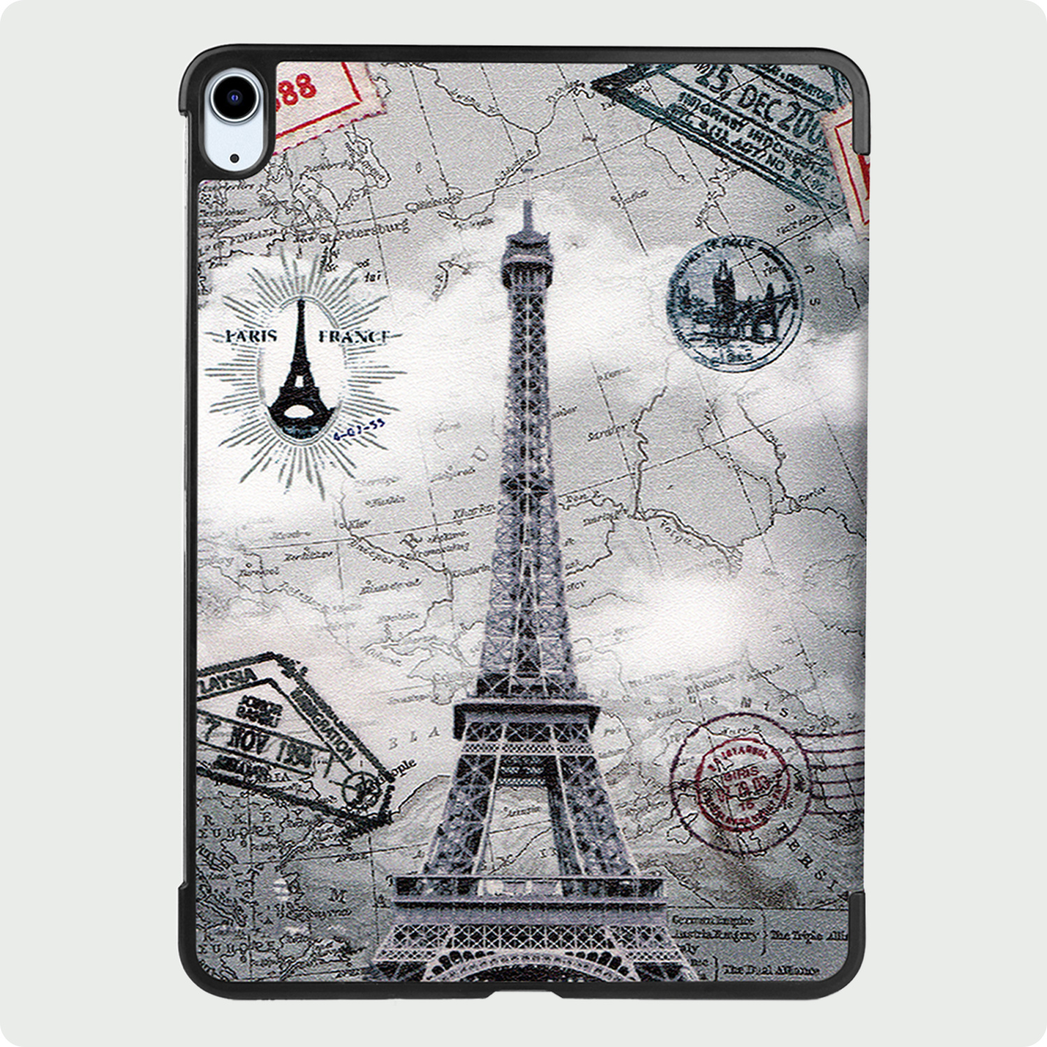 BASEY. BASEY. iPad Air 7 (11 inch) Hoesje - Eiffeltoren