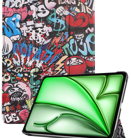 BASEY. BASEY. iPad Air 7 (11 inch) Hoesje - Graffity
