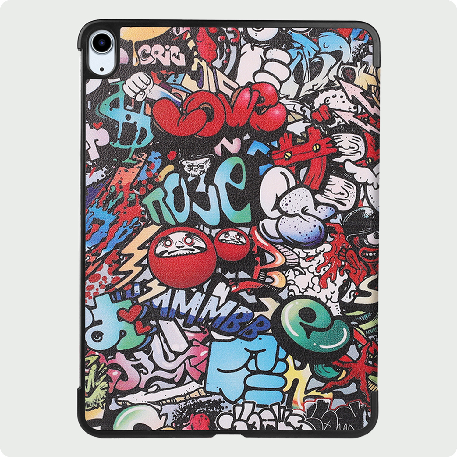 BASEY. BASEY. iPad Air 7 (11 inch) Hoesje - Graffity