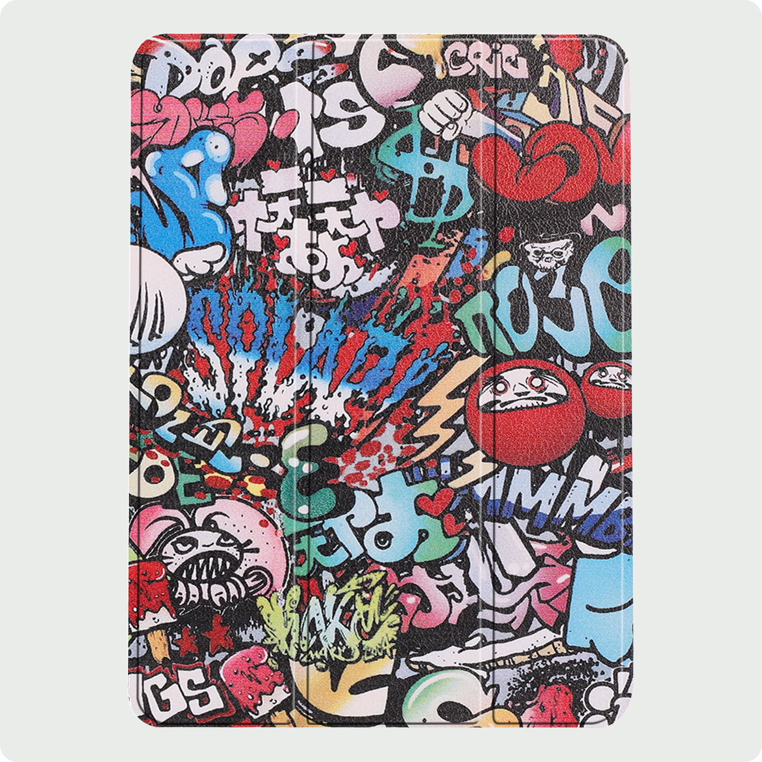 BASEY. BASEY. iPad Air 7 (11 inch) Hoesje - Graffity