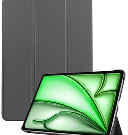 BASEY. BASEY. iPad Air 7 (11 inch) Hoesje - Grijs