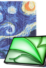 BASEY. BASEY. iPad Air 7 (11 inch) Hoesje - Sterrenhemel