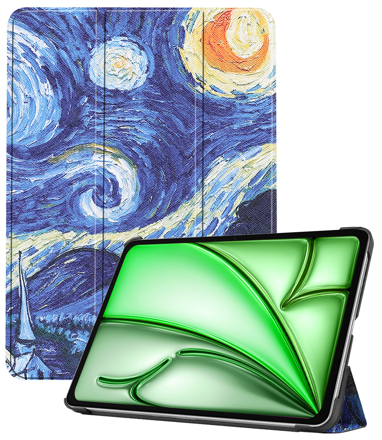 BASEY. BASEY. iPad Air 7 (11 inch) Hoesje - Sterrenhemel