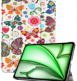 BASEY. BASEY. iPad Air 7 (11 inch) Hoesje - Vlinders
