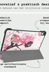 BASEY. BASEY. iPad Air 7 (11 inch) Hoesje Met Screenprotector - Elfje