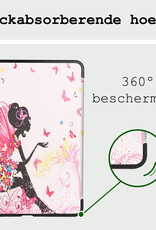 BASEY. BASEY. iPad Air 7 (11 inch) Hoesje Met Screenprotector - Elfje