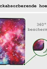 BASEY. BASEY. iPad Air 7 (11 inch) Hoesje Met Screenprotector - Galaxy