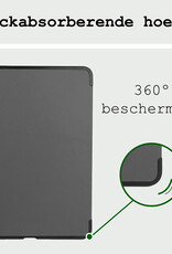 BASEY. BASEY. iPad Air 7 (11 inch) Hoesje Met Screenprotector - Grijs