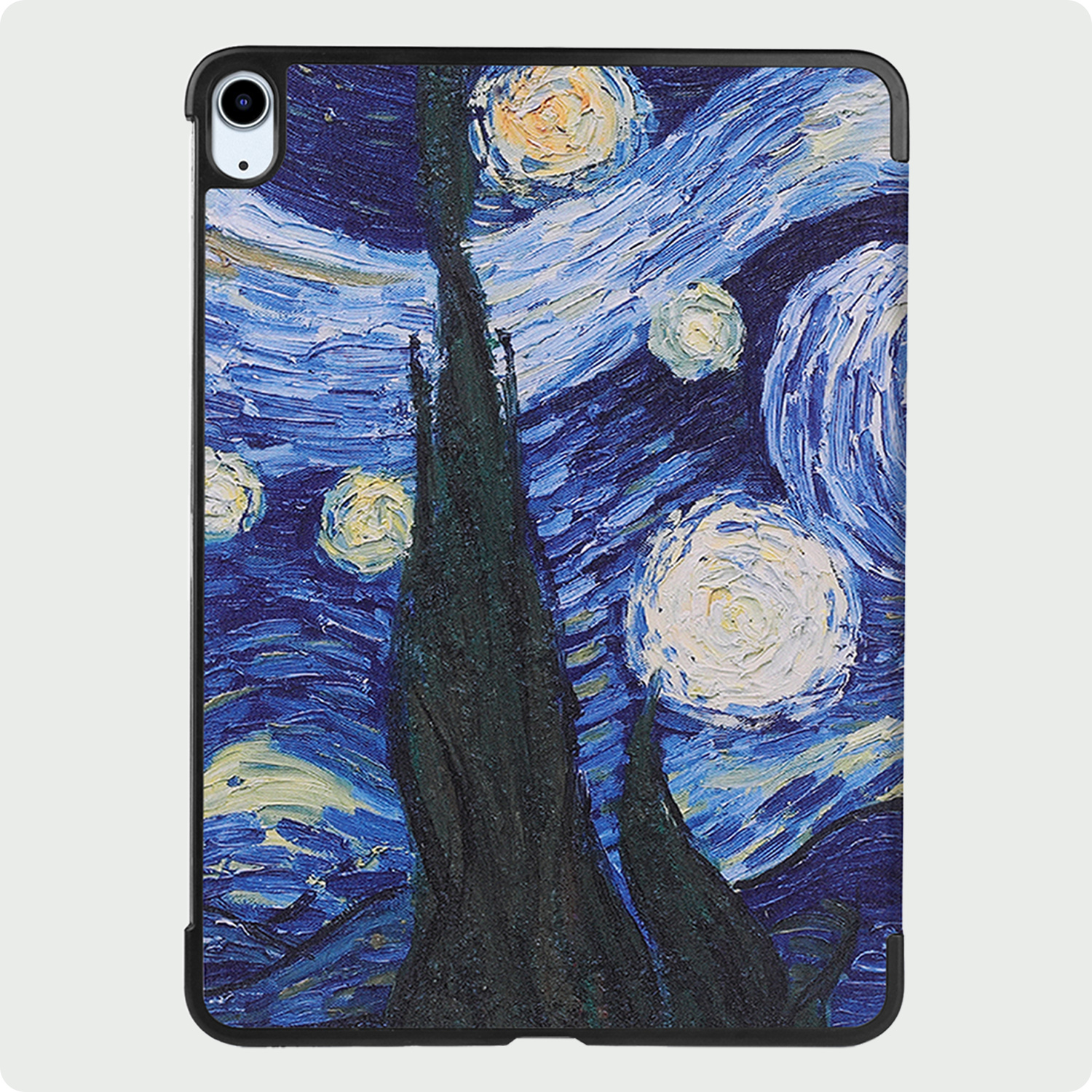 BASEY. BASEY. iPad Air 7 (11 inch) Hoesje Met Screenprotector - Sterrenhemel