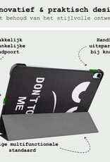 BASEY. BASEY. iPad Air 7 (11 inch) Hoesje Met Screenprotector - Don't Touch Me