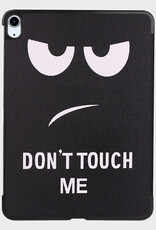 BASEY. BASEY. iPad Air 7 (11 inch) Hoesje Met Screenprotector - Don't Touch Me
