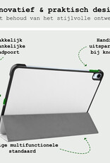 BASEY. BASEY. iPad Air 7 (11 inch) Hoesje Met Screenprotector - Wit