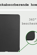 BASEY. BASEY. iPad Air 7 (11 inch) Hoesje Met Screenprotector - Zwart
