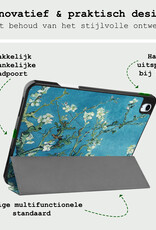 BASEY. BASEY. iPad Air 7 (11 inch) Hoesje Met Uitsparing Apple Pencil - Bloemen