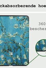 BASEY. BASEY. iPad Air 7 (11 inch) Hoesje Met Uitsparing Apple Pencil - Bloemen