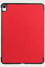BASEY. BASEY. iPad Air 7 (11 inch) Hoesje Met Uitsparing Apple Pencil Met Screenprotector - Rood