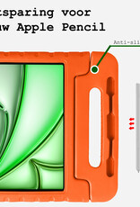 BASEY. BASEY. iPad Air 7 (11 inch) Kinderhoes - Oranje