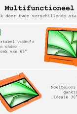 BASEY. BASEY. iPad Air 7 (11 inch) Kinderhoes Met Screenprotector - Oranje