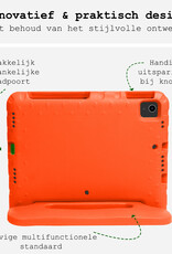 BASEY. BASEY. iPad Air 7 (11 inch) Kinderhoes Met 2x Screenprotector - Oranje