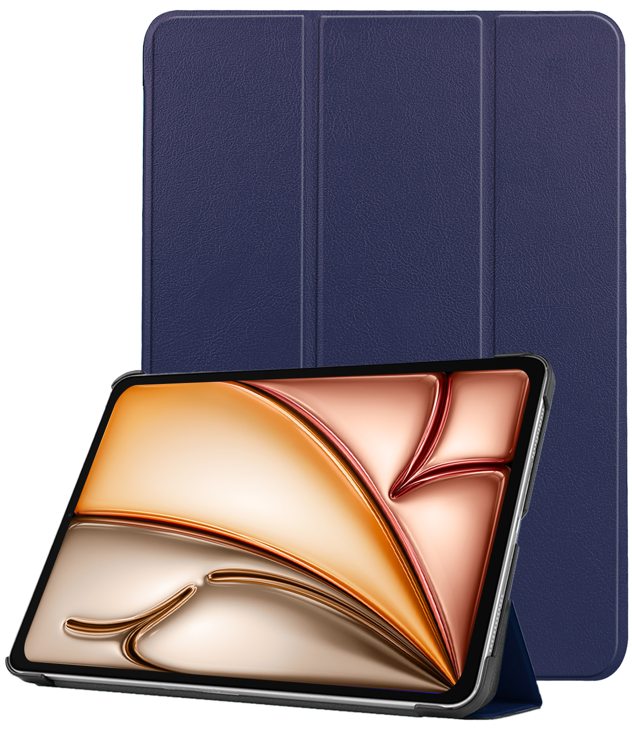 Nomfy Nomfy iPad Air 7 (11 inch) Hoesje - Donkerblauw