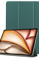 Nomfy Nomfy iPad Air 7 (11 inch) Hoesje - Donkergroen