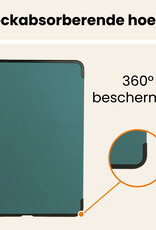 Nomfy Nomfy iPad Air 7 (11 inch) Hoesje - Donkergroen