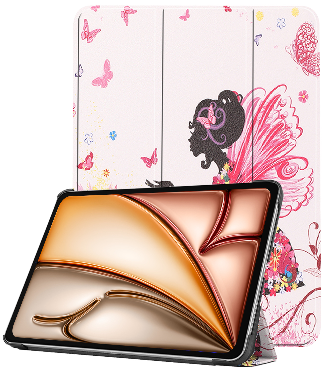 Nomfy Nomfy iPad Air 7 (11 inch) Hoesje - Elfje