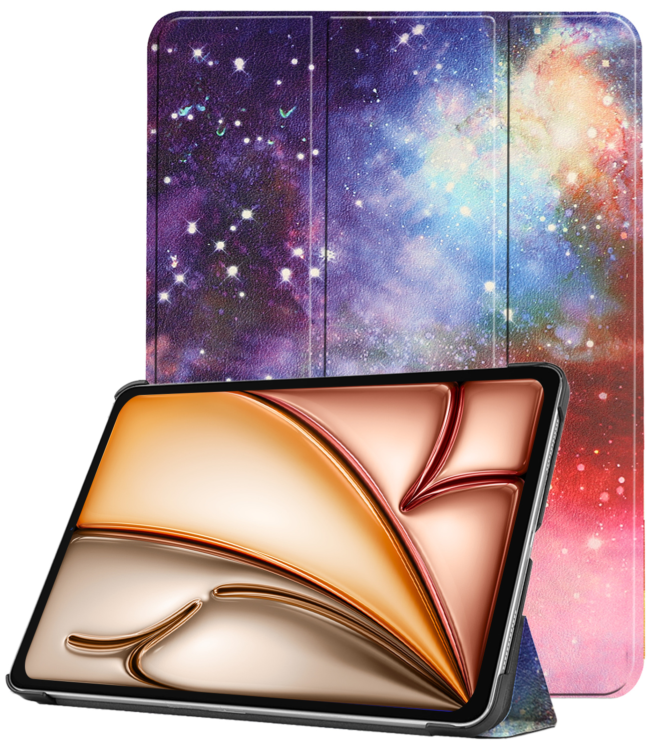 Nomfy Nomfy iPad Air 7 (11 inch) Hoesje - Galaxy
