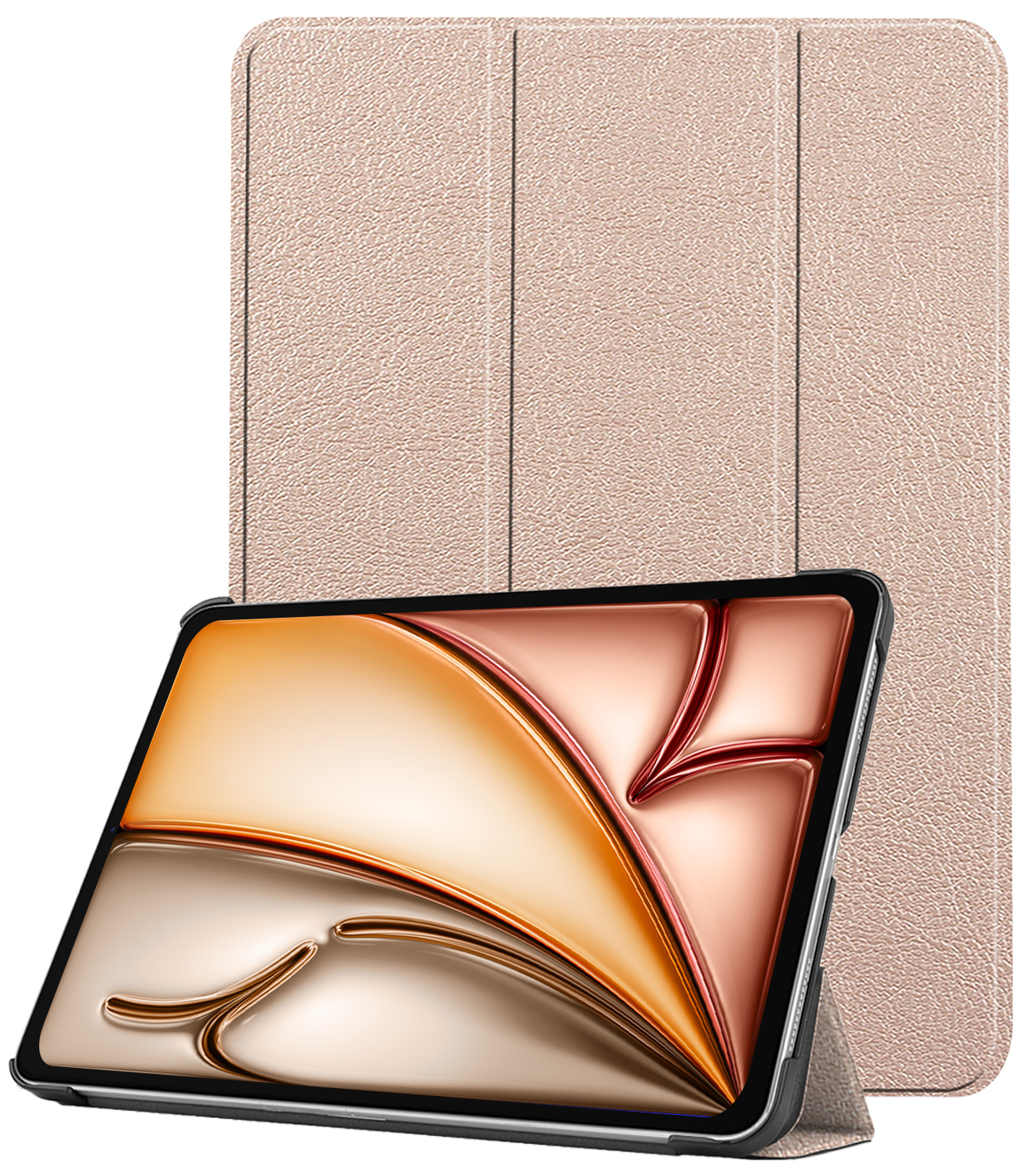 Nomfy Nomfy iPad Air 7 (11 inch) Hoesje - Goud