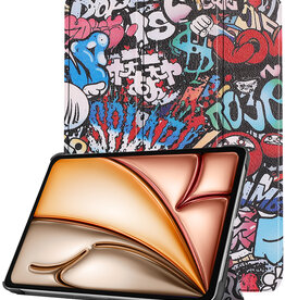 Nomfy Nomfy iPad Air 7 (11 inch) Hoesje - Graffity