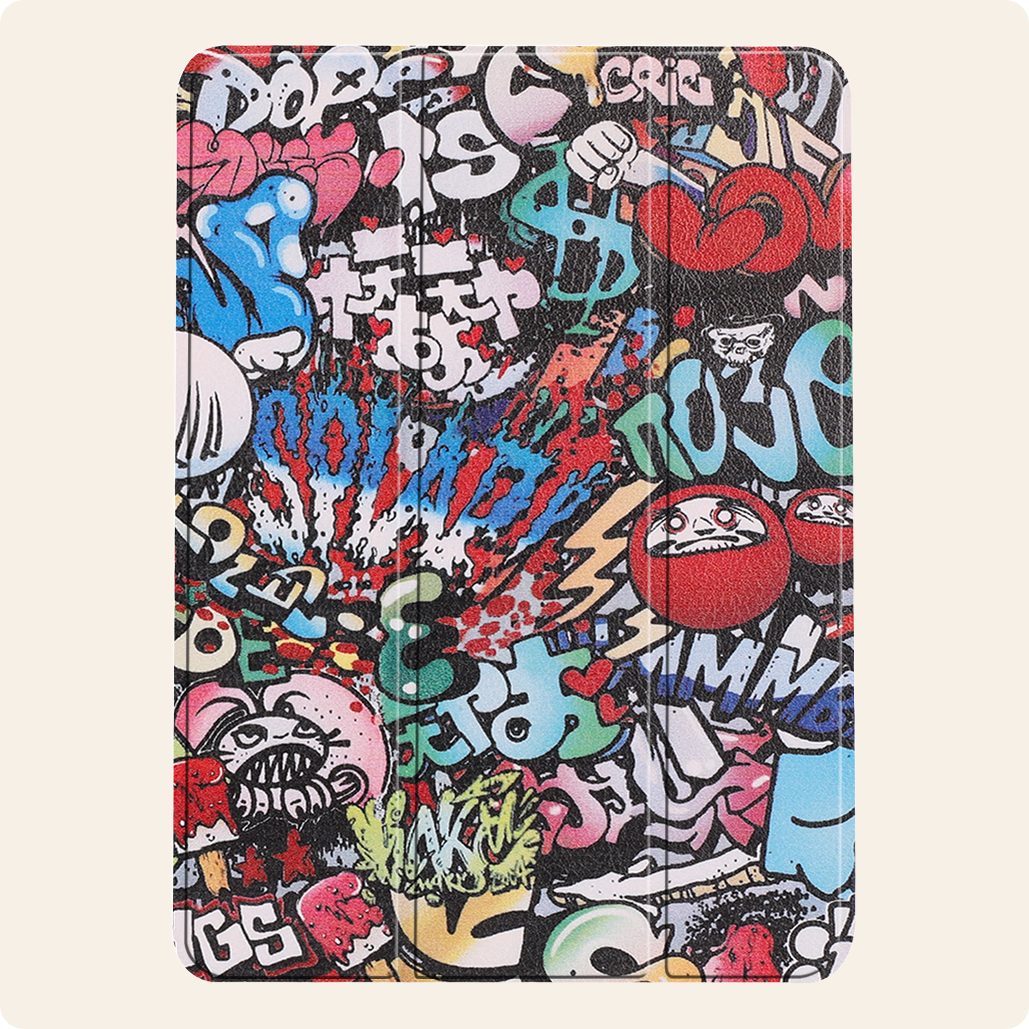 Nomfy Nomfy iPad Air 7 (11 inch) Hoesje - Graffity