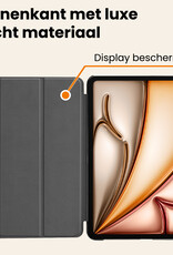 Nomfy Nomfy iPad Air 7 (11 inch) Hoesje - Grijs